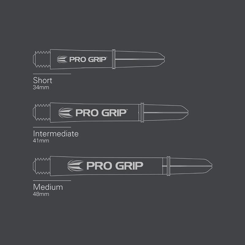 Schaftset (9 Stk) Pro Grip spinning 2BA