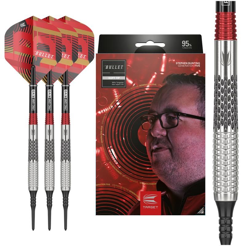 18g Soft Dartset (3 pcs) Stephen Bunting G5 95%