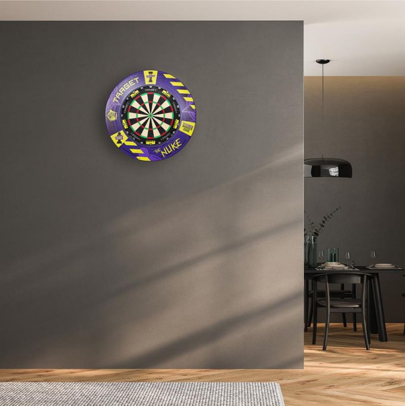 Dart Board Set Luke Littler World Champion 2025 Tor Dartboard & Auffangring
