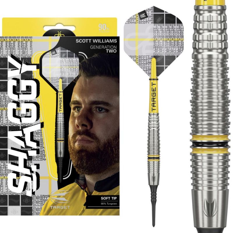 Soft Dartset (3 Stk) Scott Williams 90% 18g