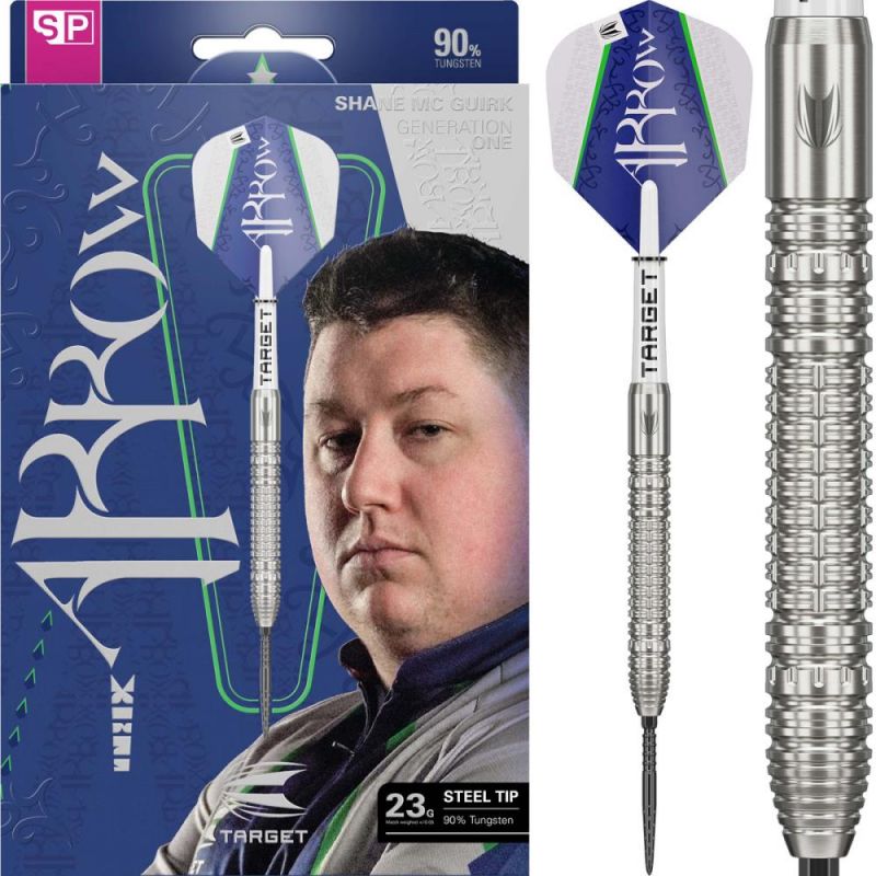 Steel Tip Darts (3 pcs.) Shane Mc Guirk G1 90% SP 2025