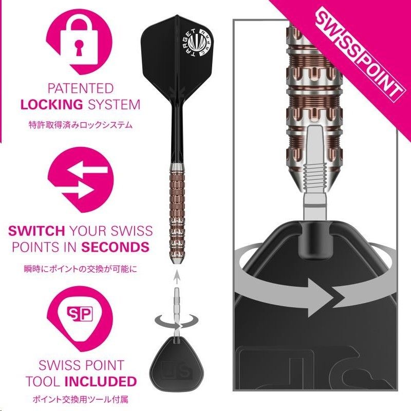 Steel Dart Set Prime Serie George Nishitani GEN6  90% Japan 2025