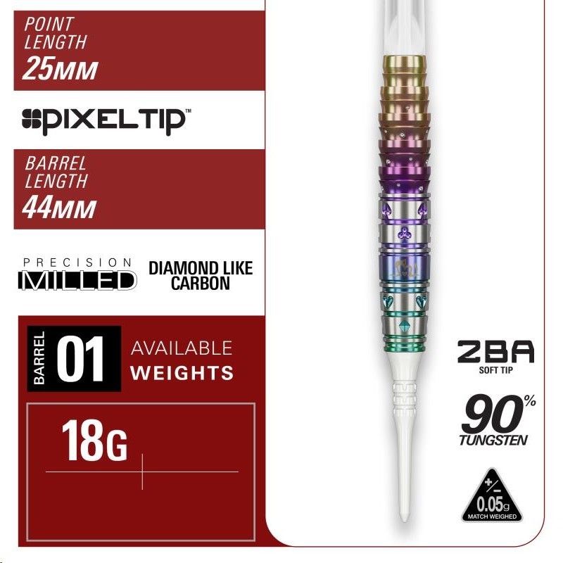 Soft Dartset Prime Serie Mayo GEN7 2bA 18G 2025