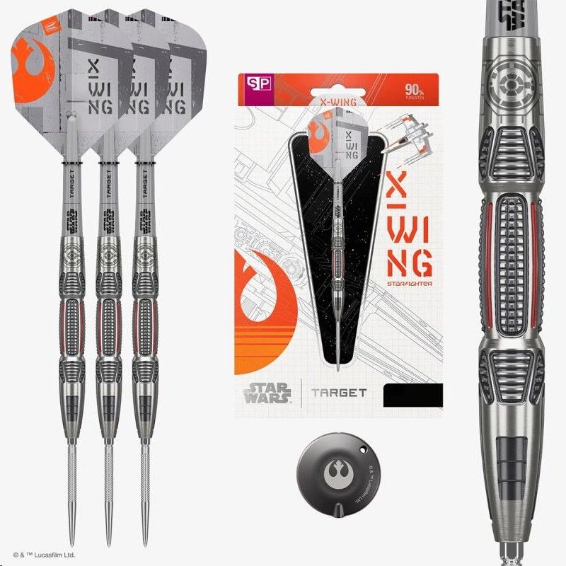 Steel Dartset Starwars-X-Wing 90%