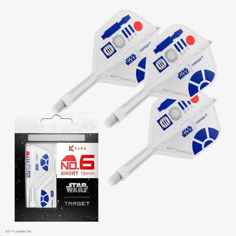 K-FLEX (3 pcs) Flight & Shaft R2D2 Starwars (No 6)