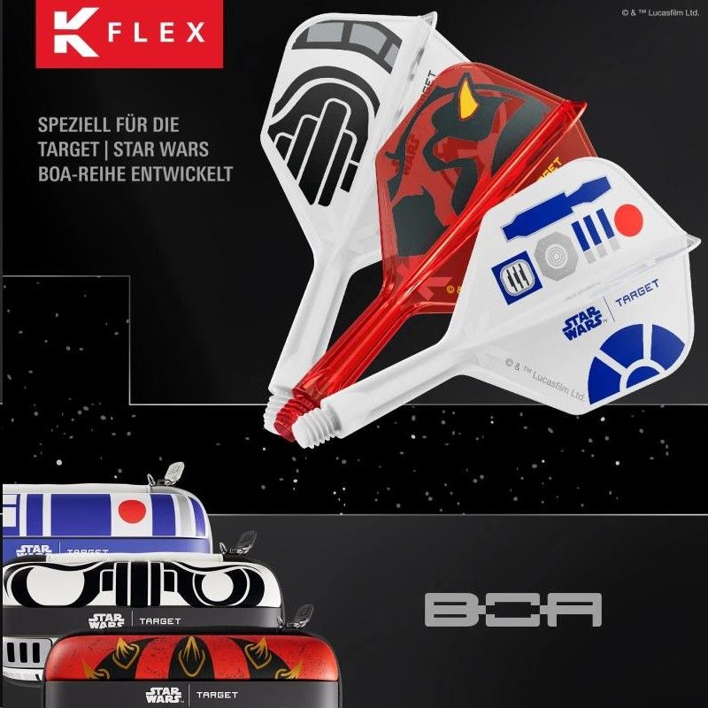 K-FLEX (3 pcs) Flight & Shaft  STORM TROOPER Starwars (No 2)