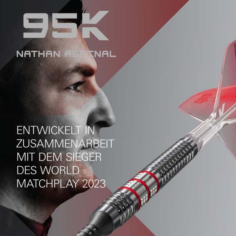 18 g Softtip Darts (3 pcs) Nathan Aspinall 95K 2025