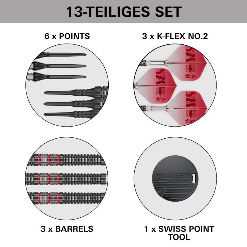 18 g Softtip Darts (3 pcs) Nathan Aspinall 95K 2025