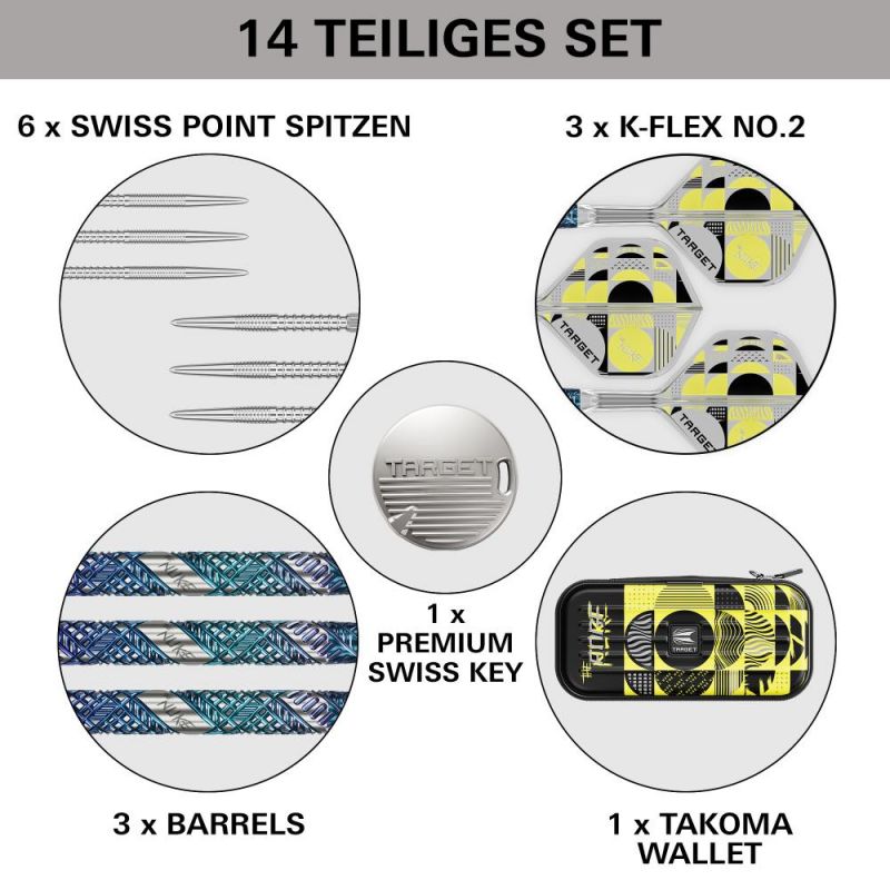 Steel Dartset Luke Littler Edge 95% 2025