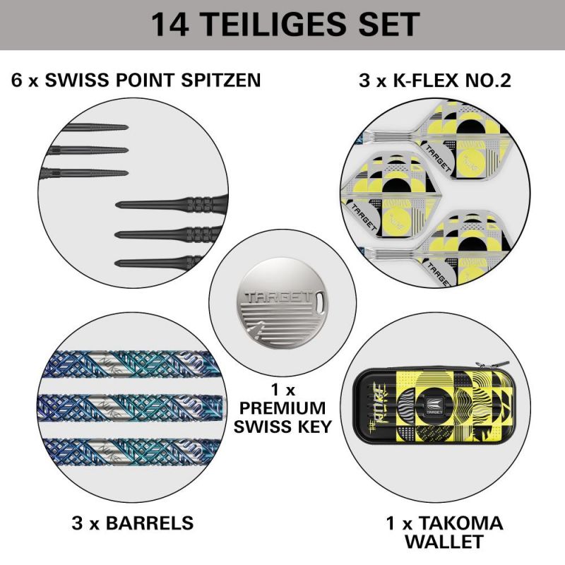 Soft Dartset (3 Stk.) Luke Littler Edge 95% 19G 2025