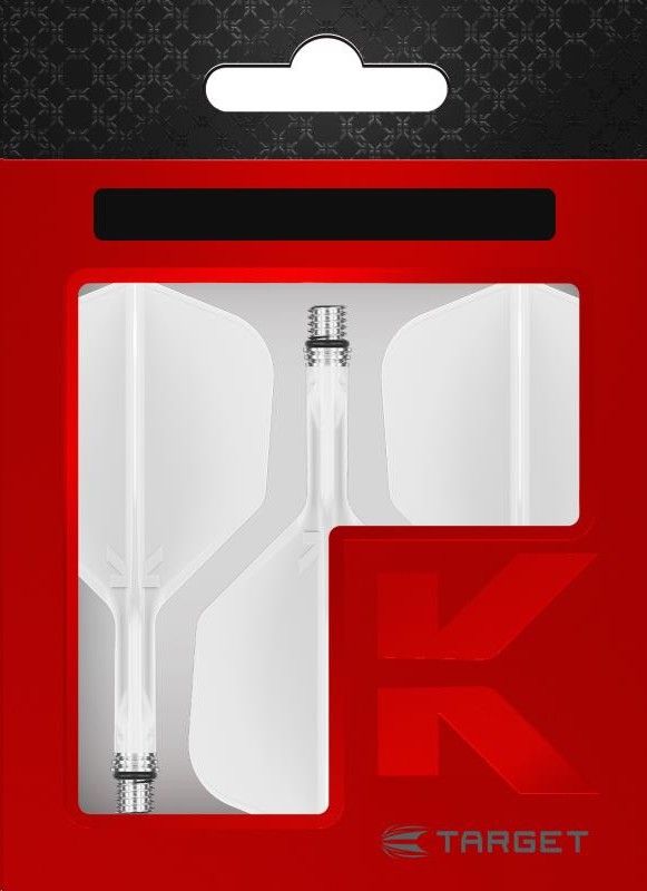 K-SHIFT (3 Stk) Flight & Schaft (No 6) weiß