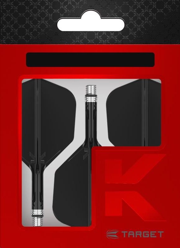 K-SHIFT (3 Stk) Flight & Schaft (No 6) schwarz