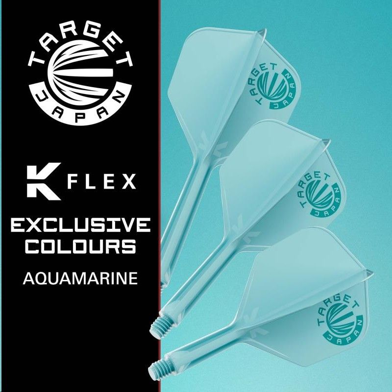 K-FLEX (3 pcs) Flight & Shaft No 2) Aqua  2025
