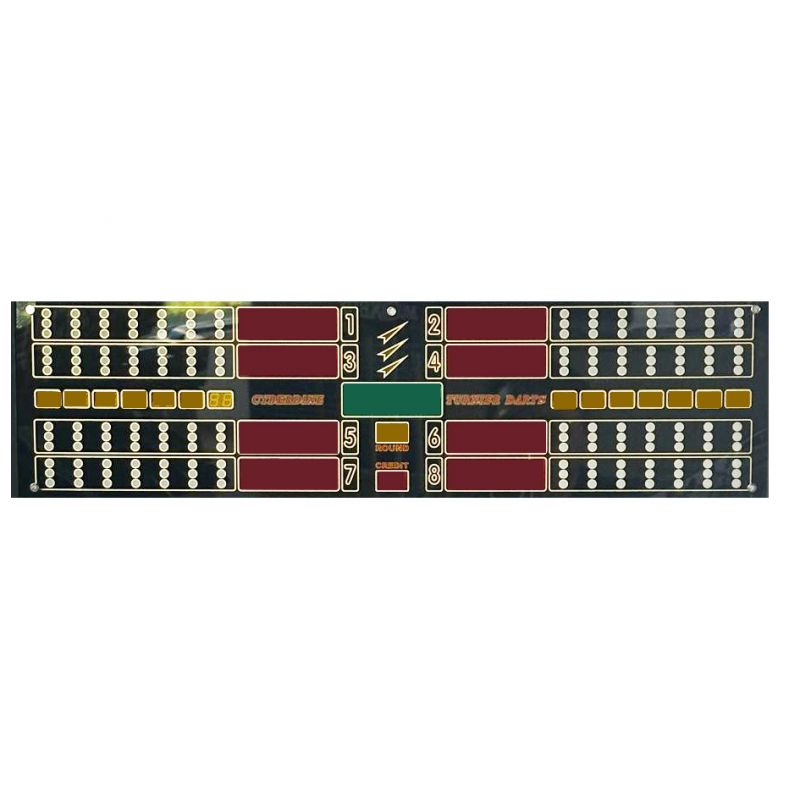 Plexi Kopfscheibe für Cyberdine Turnier Darts
