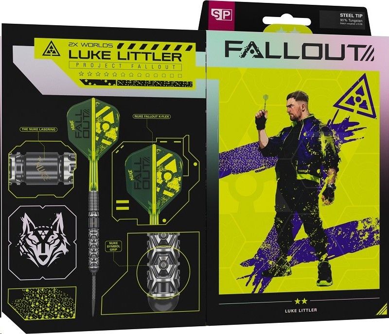Luke Littler Nuke Fallout 90 % SP Steeldarts
