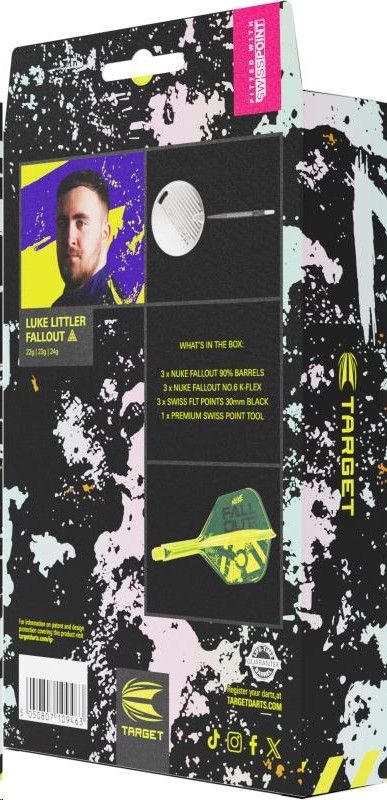 Luke Littler Nuke Fallout 90 % SP Steeldarts