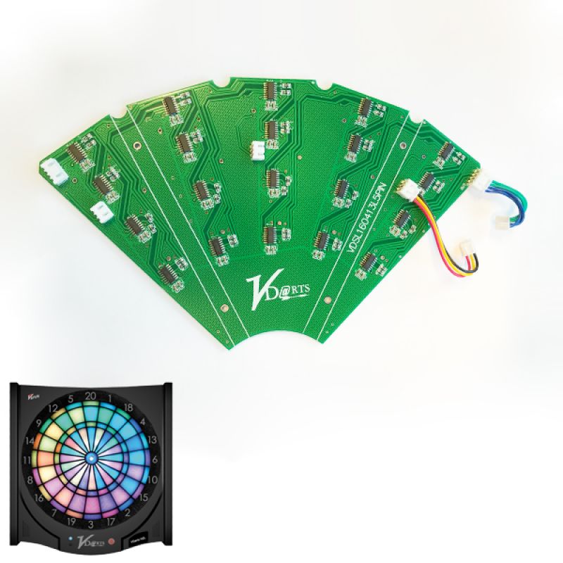 H2L LED VDarts board