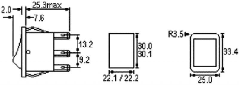 Power on/off Switch