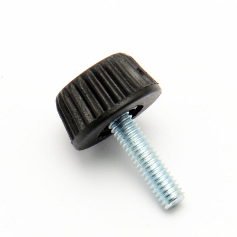 Knurled screw M4 x 15 mm plastic head