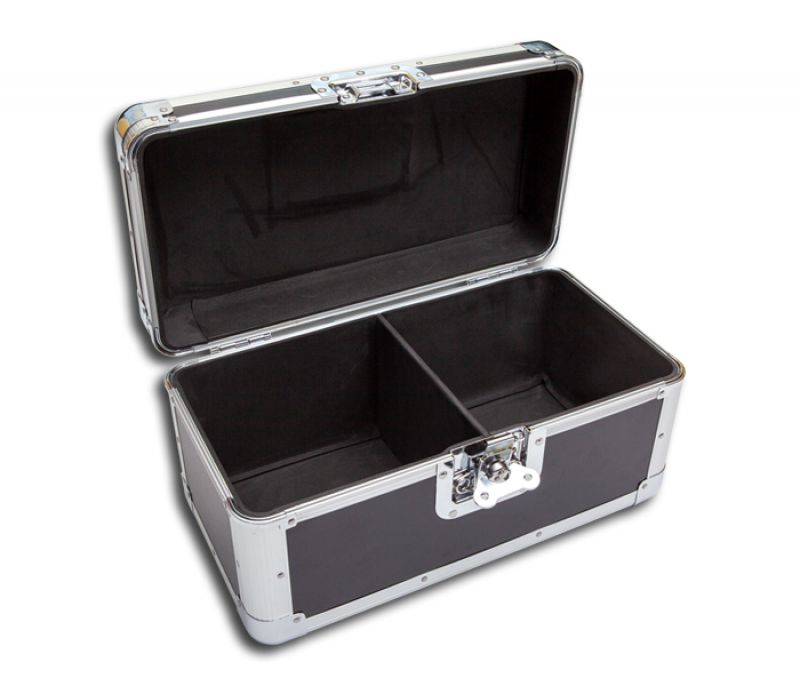 Single case 200 Vinyls black/silver