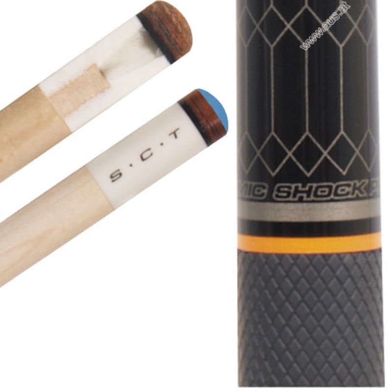 Pool Cue 2-Piece Dominator 2 orange