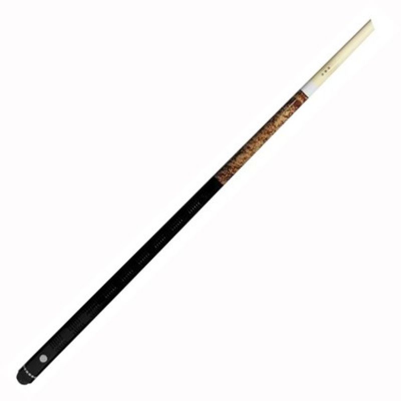 Carom Cue Excel Nr 4 brown 12 mm glue on tip, L:140 cm