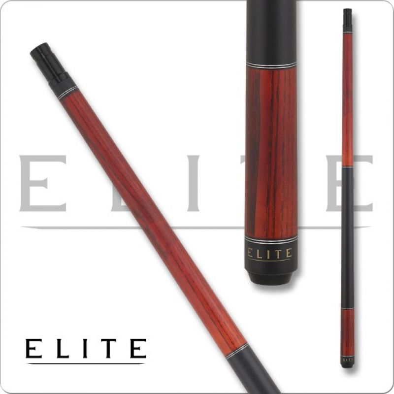 Pool Cue 2-Piece Matte Burgundy Pro 13 mm glue on tip, L:145 cm