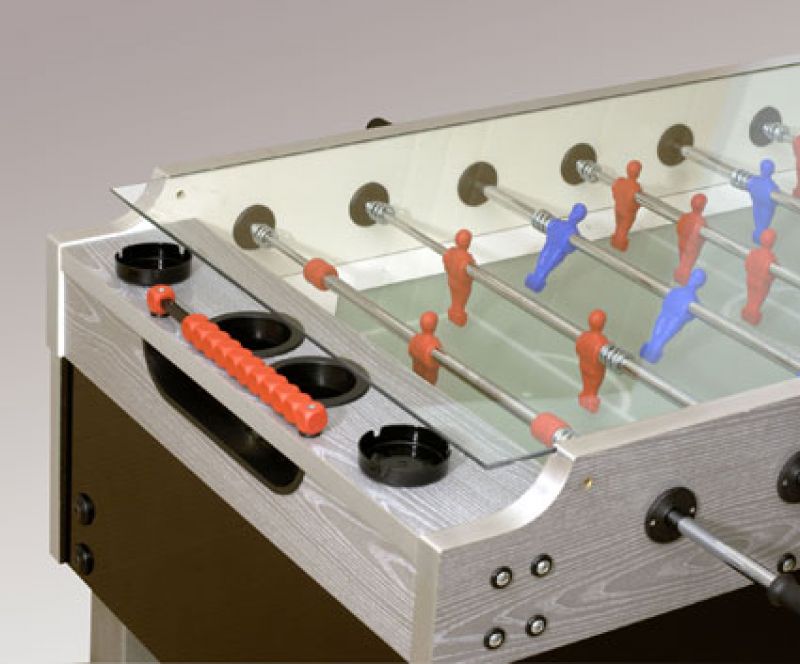 Football Table Garlando saXXot World Champion F2, Glass Playfield, elektronic coinvalidator, LED Illumination