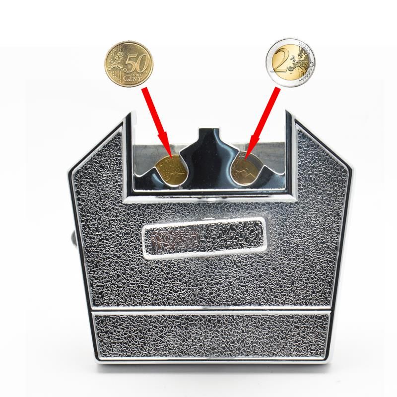 Mechanical coin selector with rotating mechanism for Gumball machines