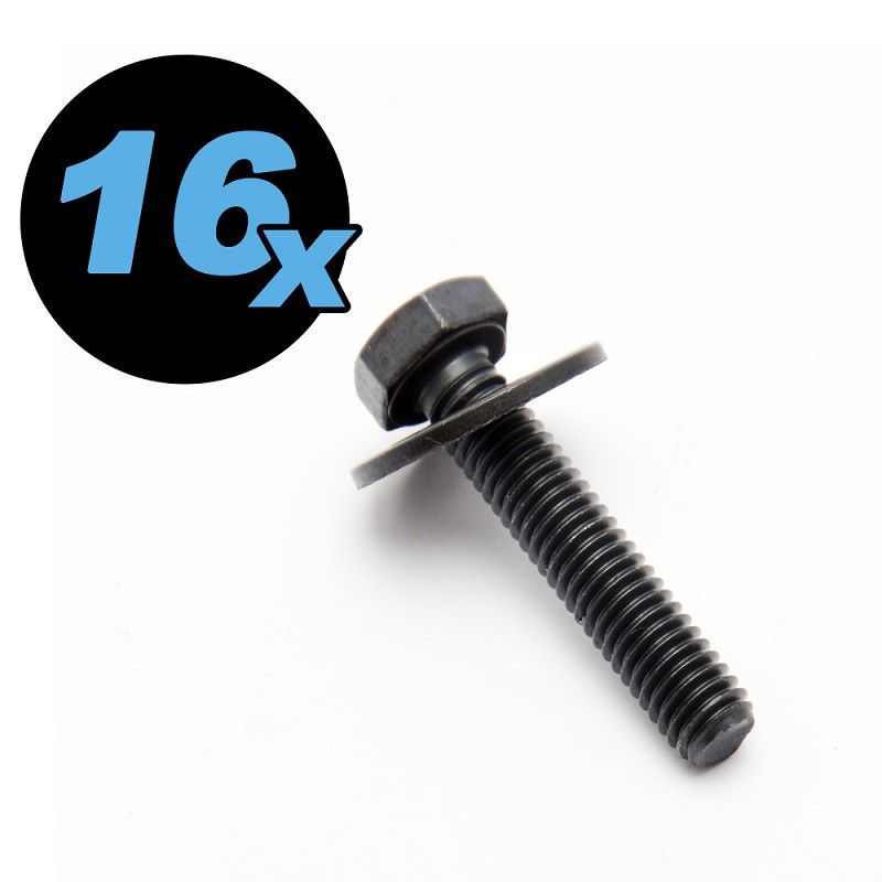 Screw with washer for Garlando G100 16 pcs.