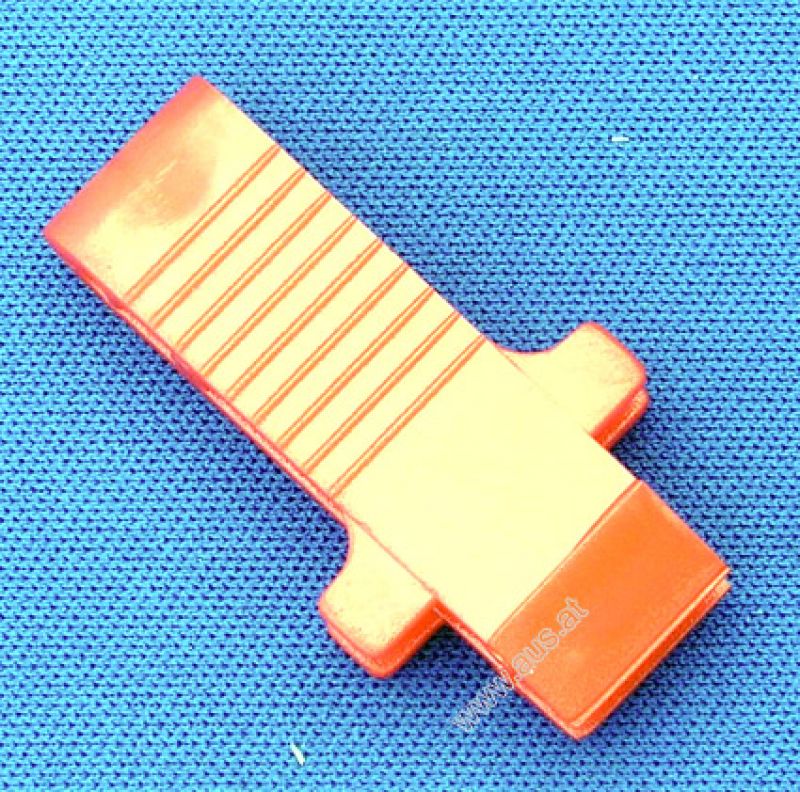 Service Plastickey orange