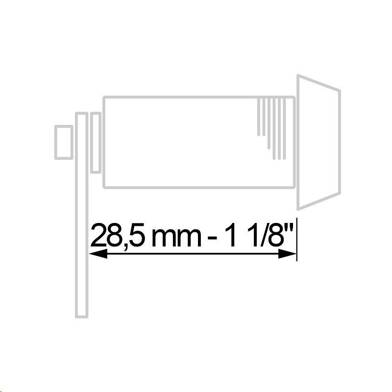 Machine Service Lock Pegnus KA C1403 Lenght 16 mm - 5/8" 16 mm - 7/8" 28.6 mm - 1 1/8"