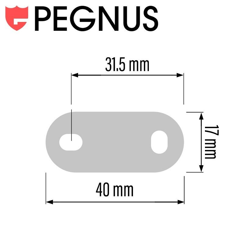 Machine Service Lock Pegnus KA C1403 Lenght 16 mm - 5/8" 16 mm - 7/8" 28.6 mm - 1 1/8"