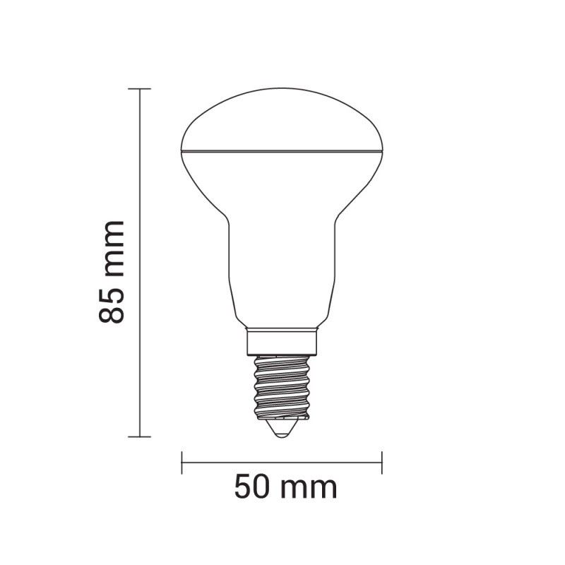 LED Reflektor E14 6W R50 Spot 230 Volt