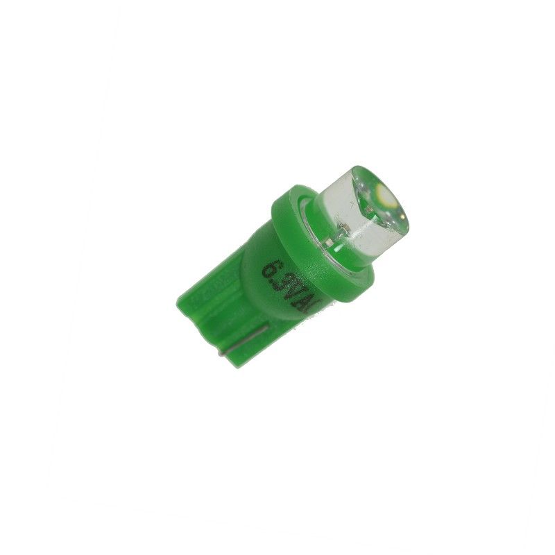 Flipper LED 6,3 Volt klare konkave Linse  140° T10 Wedgbase