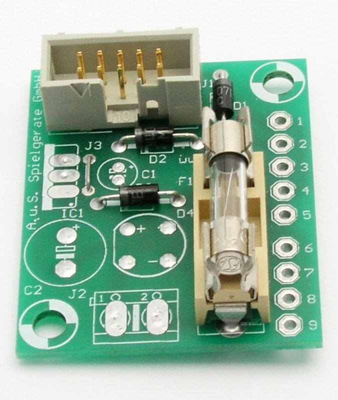 Interface für Fussballtisch mit elektronischem Münzprüfer RM5