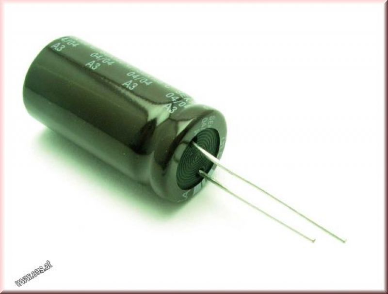 electrolytic capacitor 2200 µF/35 Volt