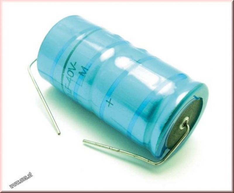 electrolytic capacitor 4700 µF/40 Volt