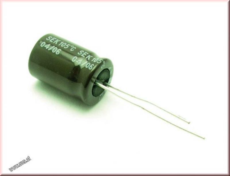 electrolytic capacitor 1000 µF/16 Volt