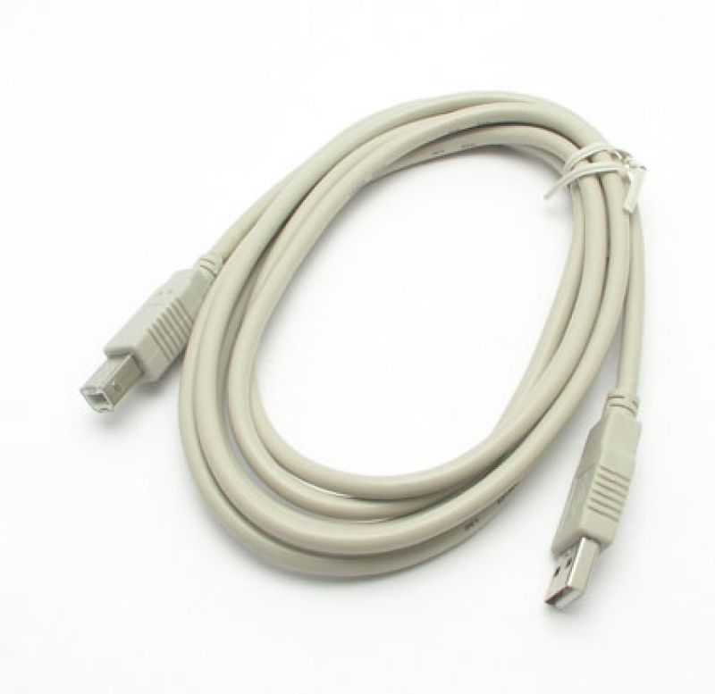 USB 2.0 cable with connector typ A & B