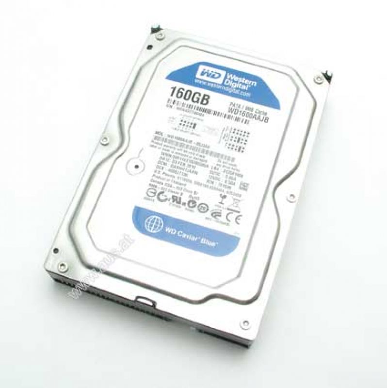 Festplatte 160 GB, 8MB Cash IDE Western Digital Caciar SE