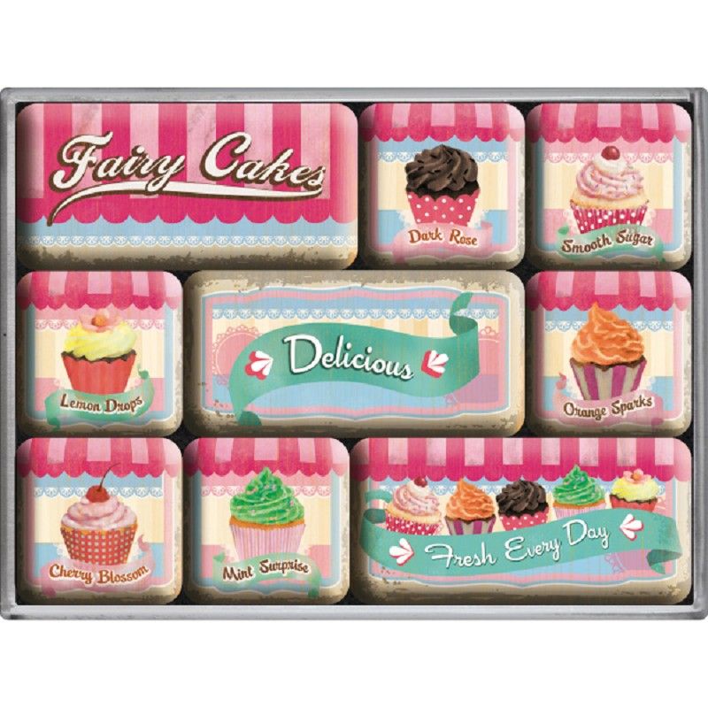 Magnet set - Fairy Cake - Magnetset