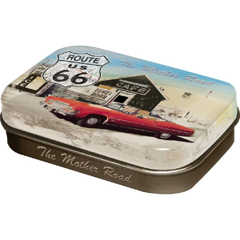 Mint box - Route 66 with US Car Tin