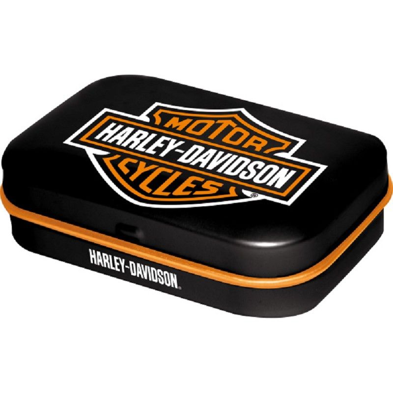 Mint box - Harley Davidson Logo black