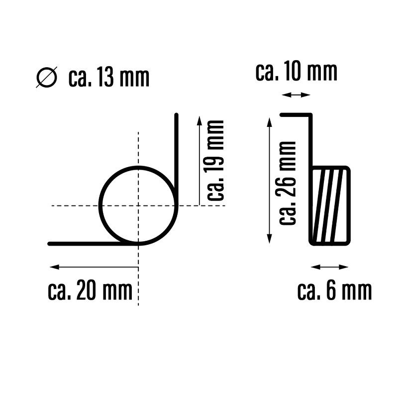 Feder 10-429 trigger return Video T2