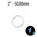 Rubber ring 2" white