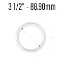 Rubber ring 3 1/2"white