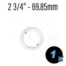 Rubber ring 2 3/4" white