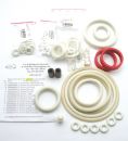 Assortment pinball rubber rings white