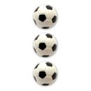 3 pcs Super Cosmos ball black/white for soccertable d 33 mm19g